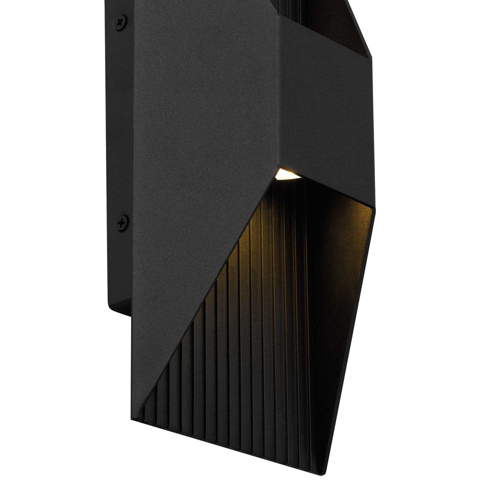 Black LED Dimmable Outdoor Hanging Light