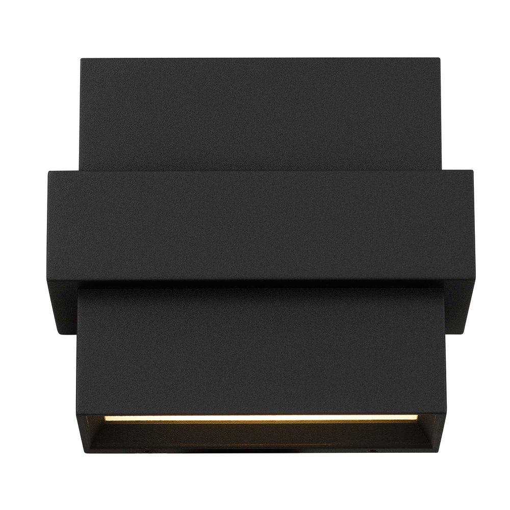 Black LED Dimmable Outdoor Hanging Light