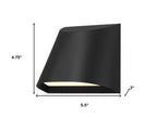 Black LED Dimmable Outdoor Hanging Light