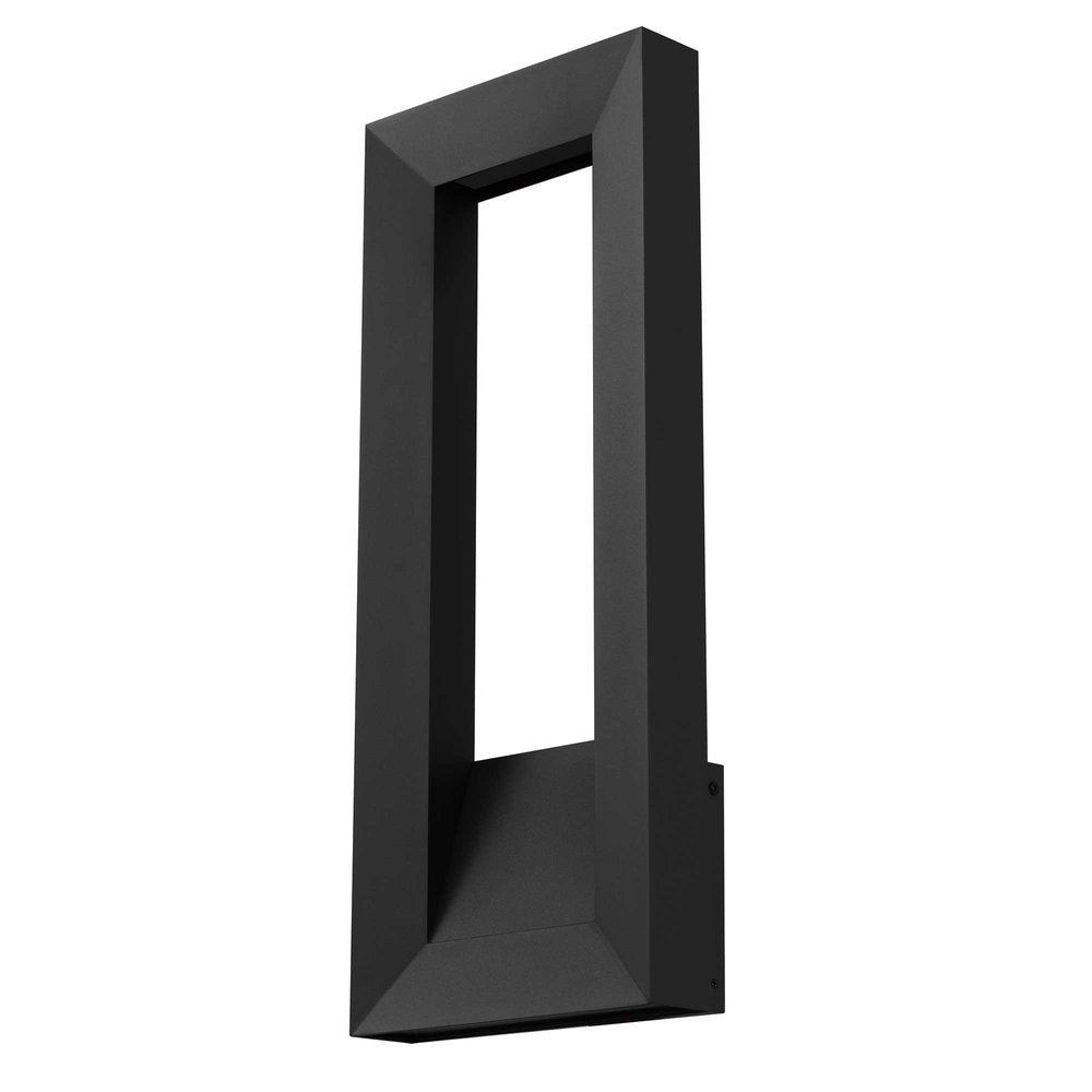 Black LED Dimmable Outdoor Hanging Light