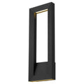 Black LED Dimmable Outdoor Hanging Light