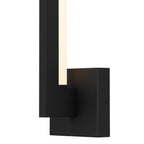 Black LED Dimmable Outdoor Hanging Light