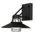 Black Transparent LED Dimmable Outdoor Hanging Light