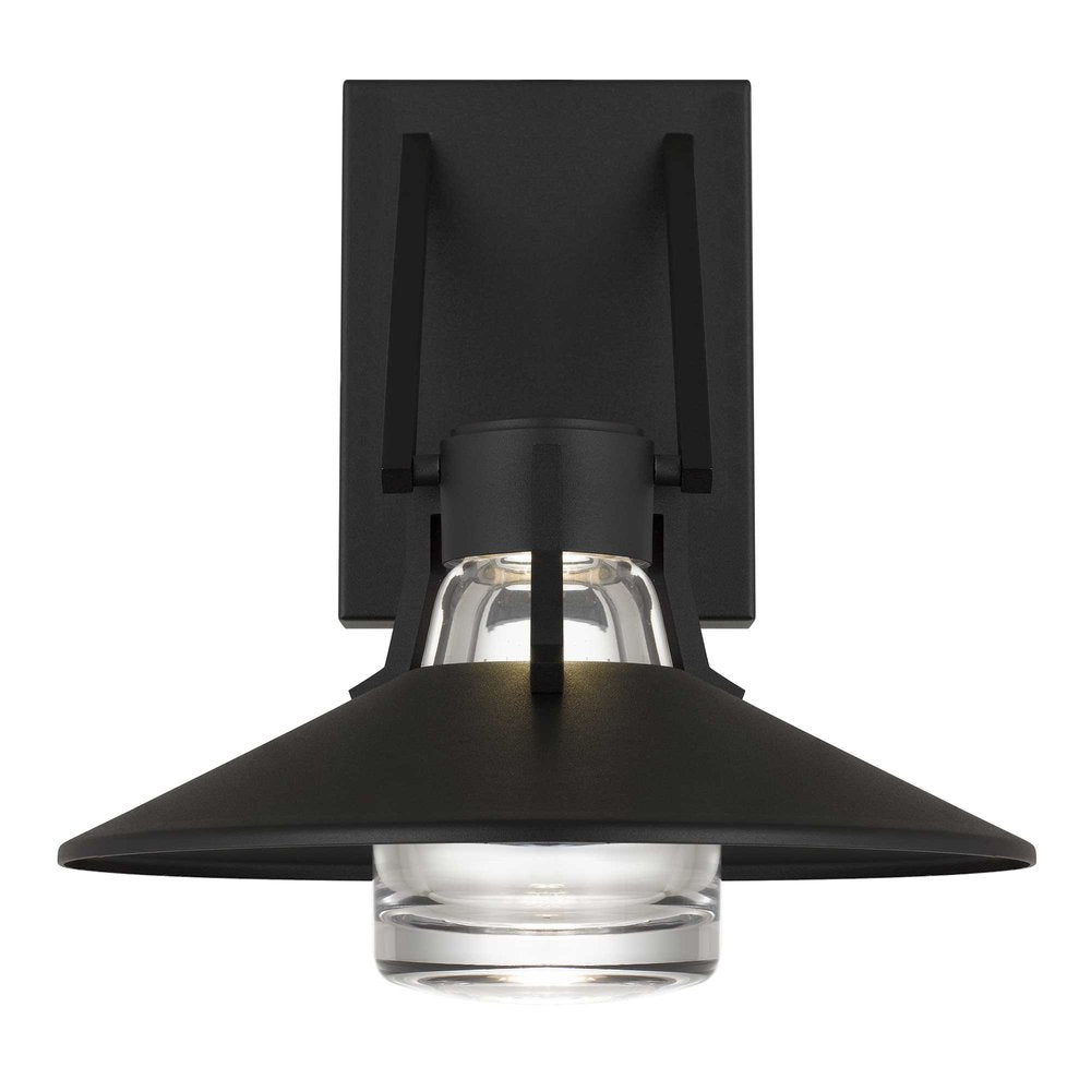 Black Transparent LED Dimmable Outdoor Hanging Light
