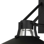 Black Transparent LED Dimmable Outdoor Hanging Light
