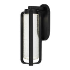 Black Seeded LED Dimmable Outdoor Hanging Light