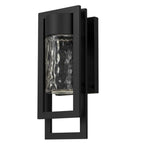 Black Seeded LED Dimmable Outdoor Hanging Light