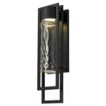 Black Seeded LED Dimmable Outdoor Hanging Light