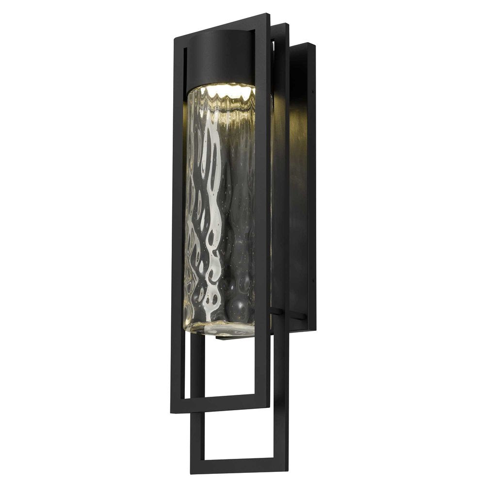Black Seeded LED Dimmable Outdoor Hanging Light