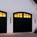 Black LED Dimmable Outdoor Hanging Light