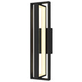 Black LED Dimmable Outdoor Hanging Light