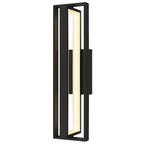 Black LED Dimmable Outdoor Hanging Light