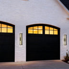Black LED Dimmable Outdoor Hanging Light