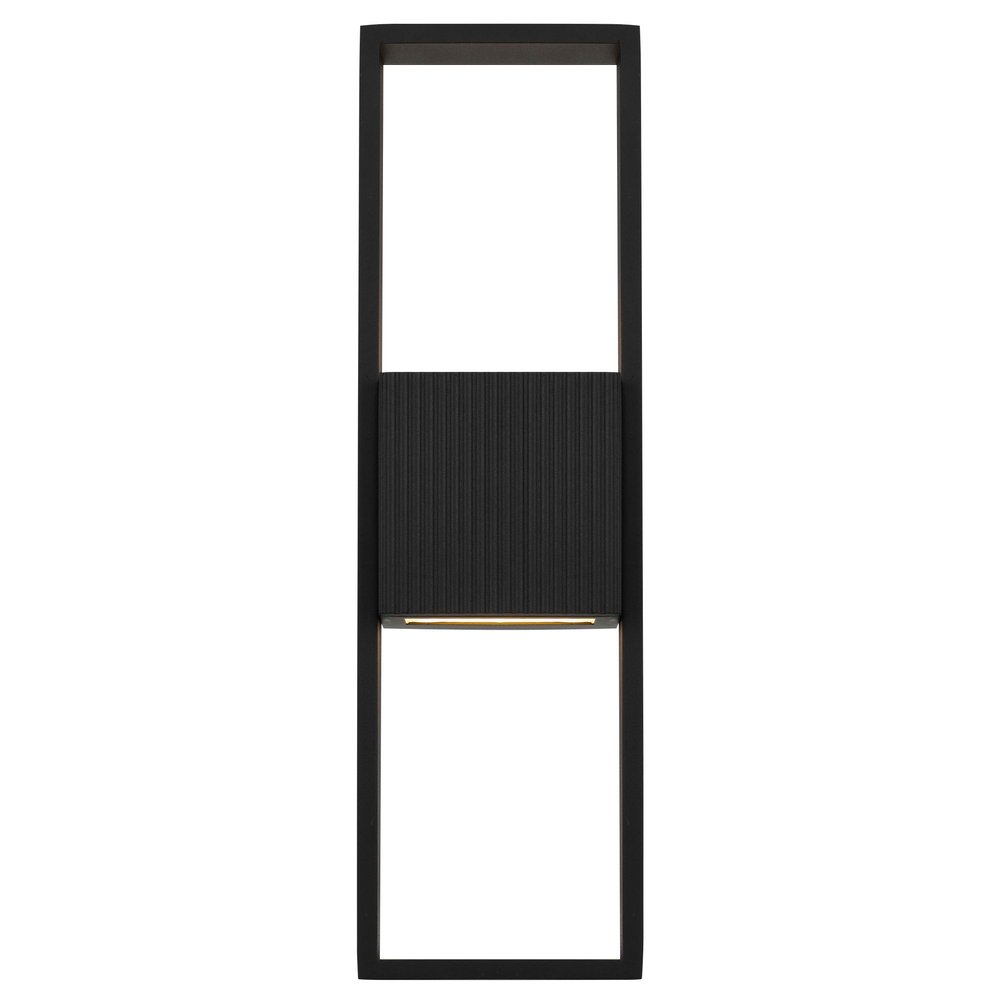 Black LED Dimmable Outdoor Hanging Light