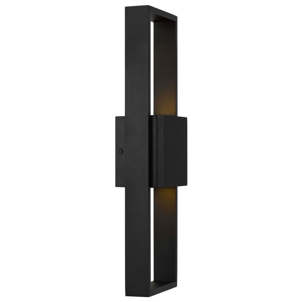 Black LED Dimmable Outdoor Hanging Light