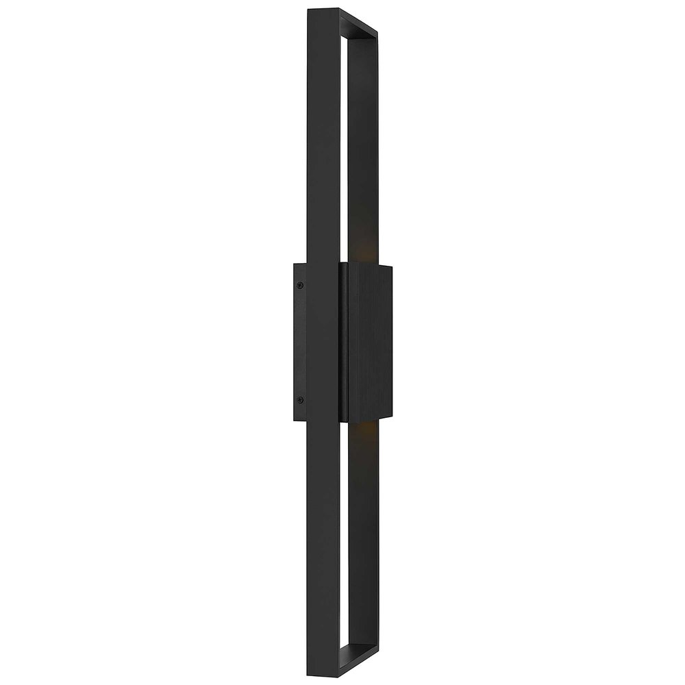 Black LED Dimmable Outdoor Hanging Light