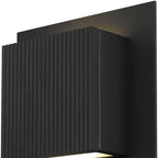 Black LED Dimmable Outdoor Hanging Light