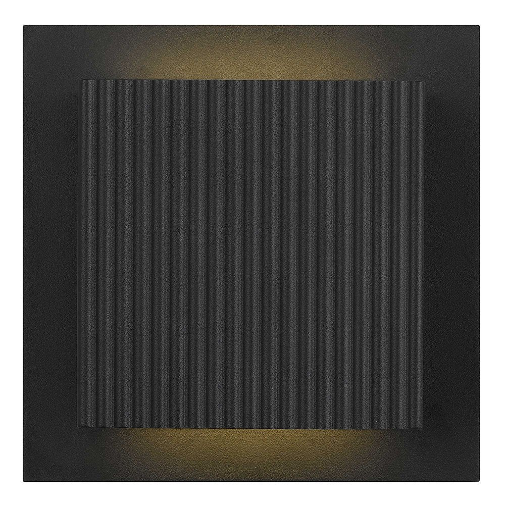 Black LED Dimmable Outdoor Hanging Light
