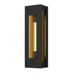 Black LED Dimmable Outdoor Hanging Light