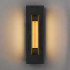 Black LED Dimmable Outdoor Hanging Light