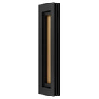 Black LED Dimmable Outdoor Hanging Light