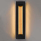 Black LED Dimmable Outdoor Hanging Light