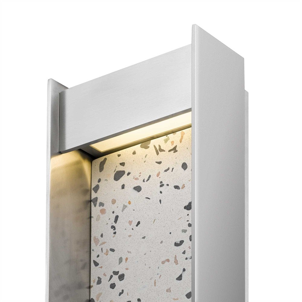 Silver LED Dimmable Outdoor Hanging Light