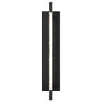 Black Crackled LED Dimmable Outdoor Hanging Light