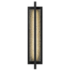 Black LED Dimmable Outdoor Hanging Light
