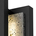 Black LED Dimmable Outdoor Hanging Light