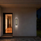 Black LED Dimmable Outdoor Hanging Light