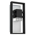 Black LED Dimmable Outdoor Hanging Light