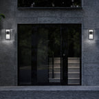 Black LED Dimmable Outdoor Hanging Light