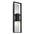 Black LED Dimmable Outdoor Hanging Light