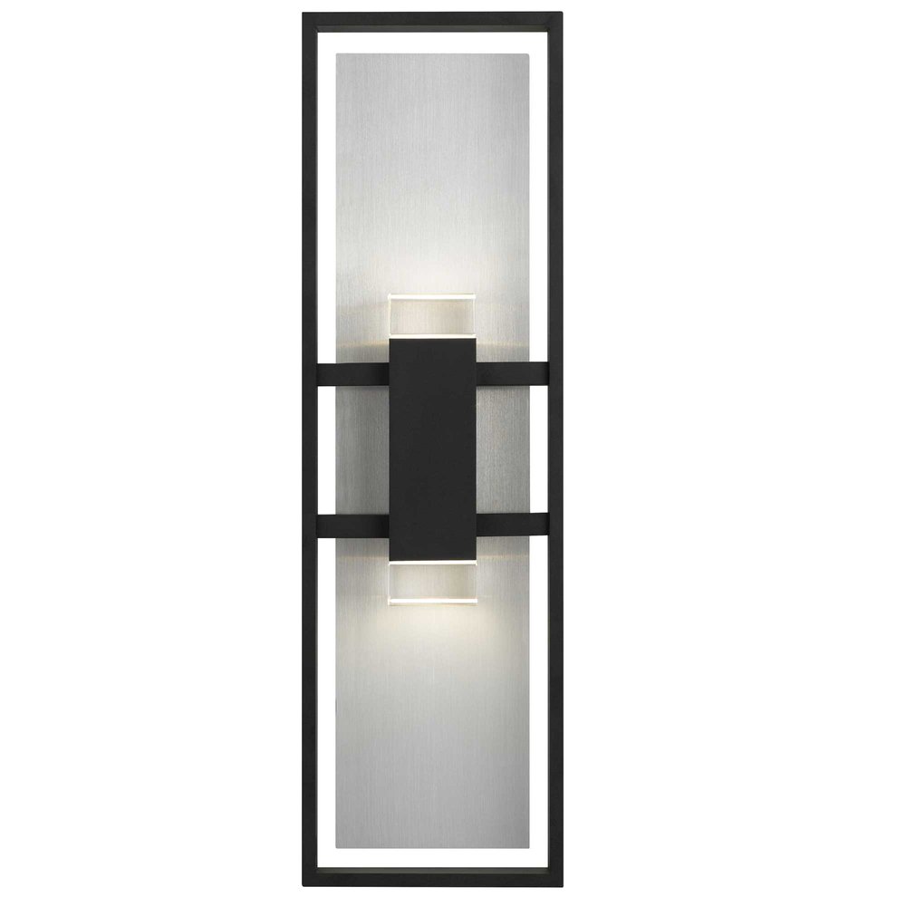 Black LED Dimmable Outdoor Hanging Light
