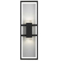 Black LED Dimmable Outdoor Hanging Light