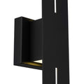 Black LED Dimmable Outdoor Hanging Light