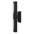 Black LED Dimmable Outdoor Hanging Light