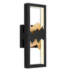 Black LED Dimmable Outdoor Hanging Light