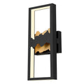 Black LED Dimmable Outdoor Hanging Light