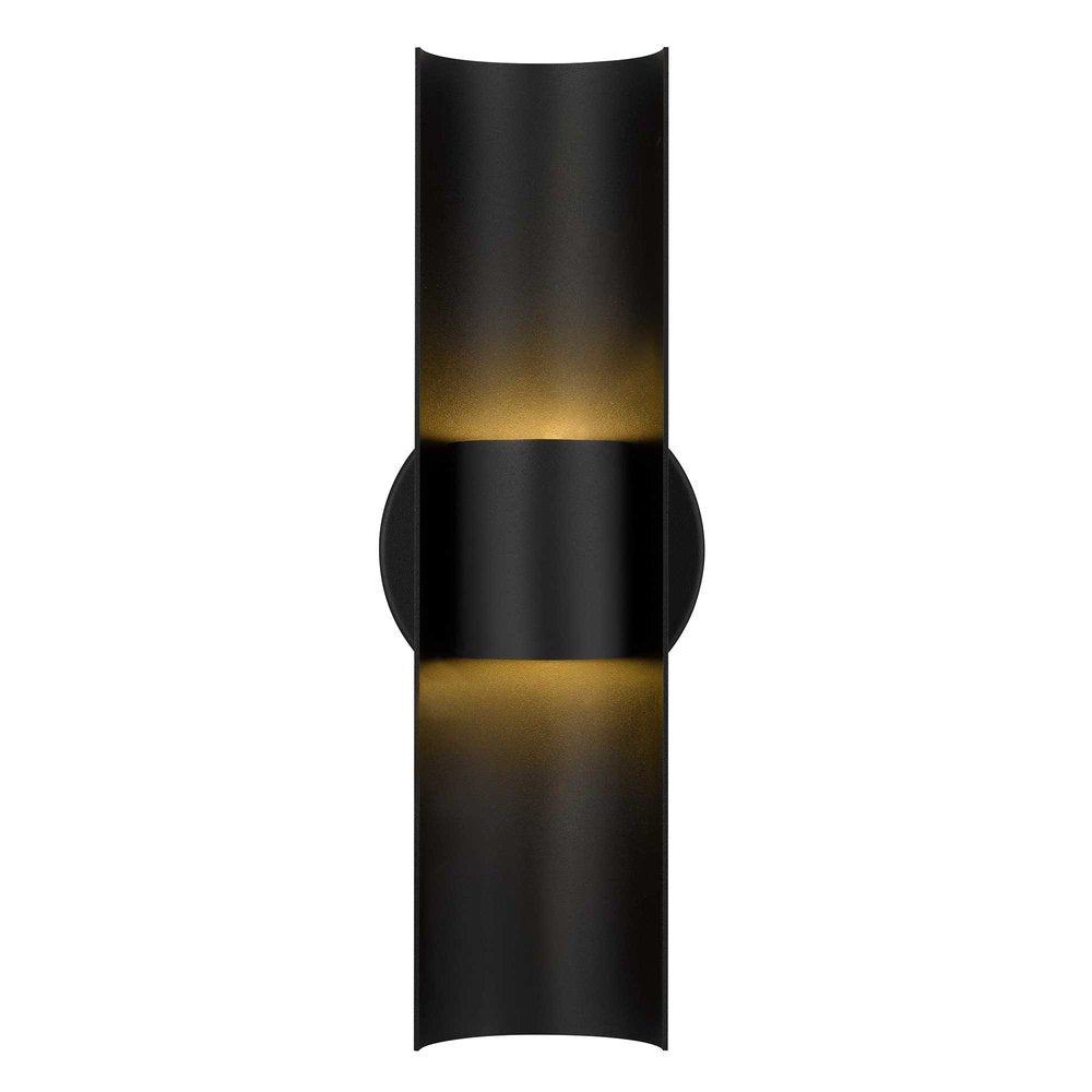 Black LED Dimmable Outdoor Hanging Light