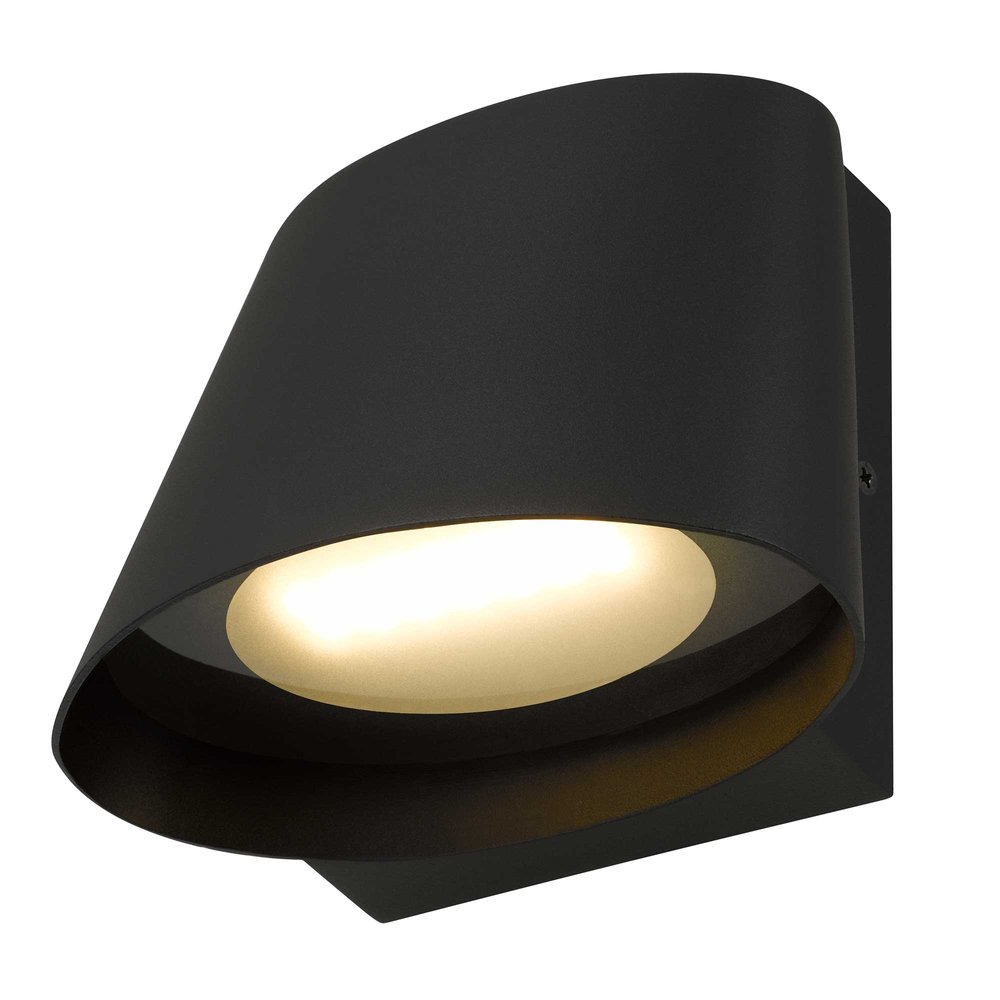 Black LED Dimmable Outdoor Hanging Light