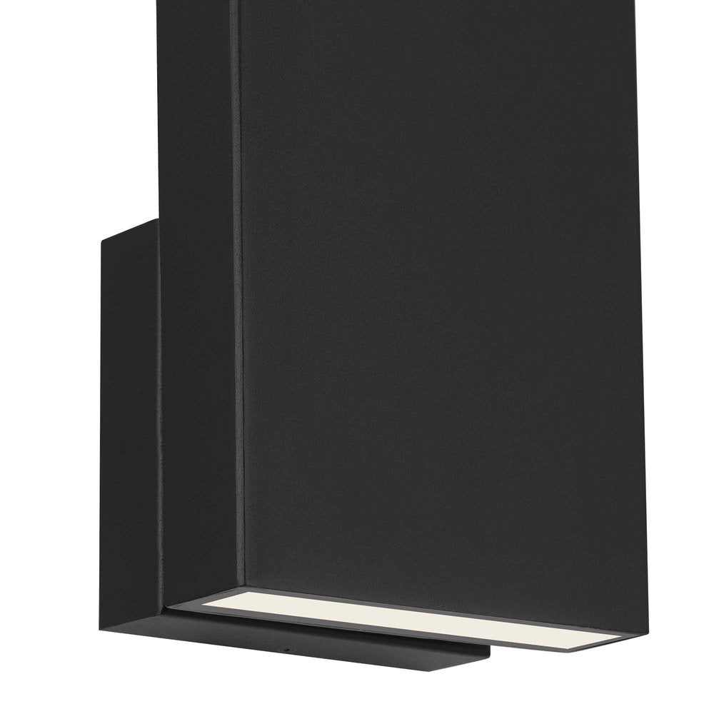 Black LED Dimmable Outdoor Hanging Light