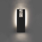 Black LED Dimmable Outdoor Hanging Light