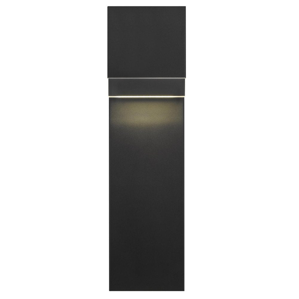 Black LED Dimmable Outdoor Hanging Light