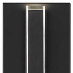 Black LED Dimmable Outdoor Hanging Light