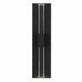 Black LED Dimmable Outdoor Hanging Light