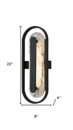Brass LED Dimmable Outdoor Hanging Light