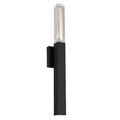 Black Transparent LED Dimmable Outdoor Hanging Light