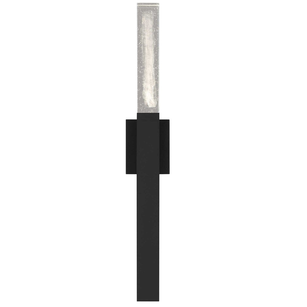 Black Transparent LED Dimmable Outdoor Hanging Light